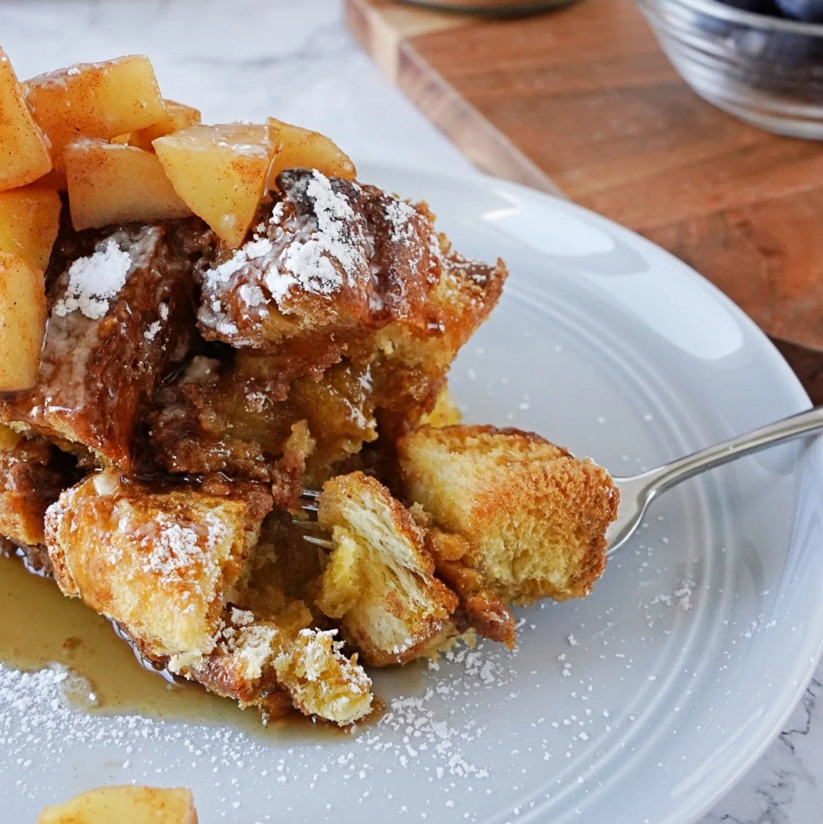 Apple Pie French Toast Casserole