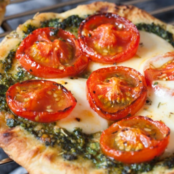 Gluten-free Caprese Pizza