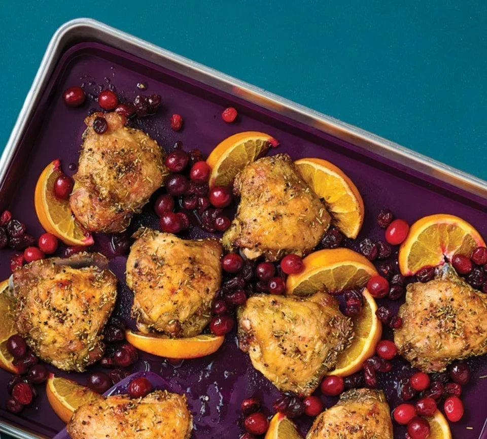 Sheet Pan Cranberry Chicken
