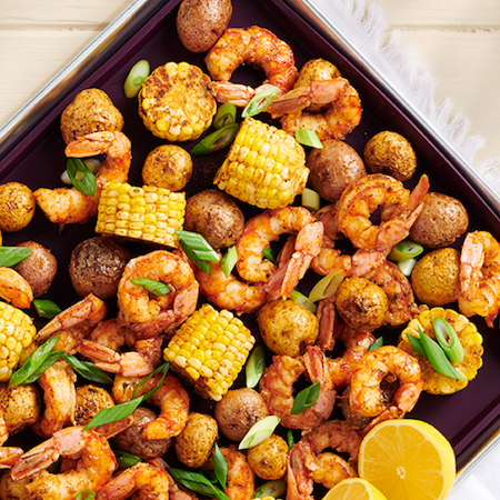 Sheet Pan Shrimp Boil