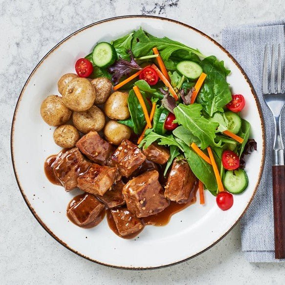Sweet 'n' Sticky Steak Bites - My Epicurean Kitchen