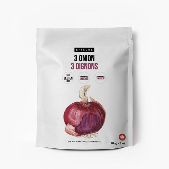 3 Onion Dip Mix Epicure 