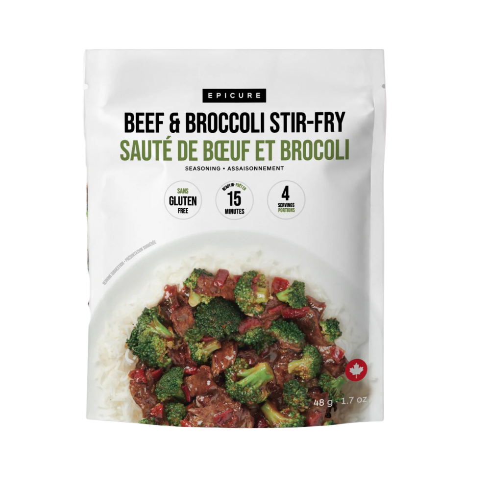 Assaisonnement pour sauté de bœuf et brocoli