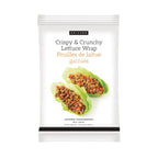 A single package of Epicure Crispy & Crunchy Lettuce Wrap seasoning, featuring a white pouch with a photo of two lettuce wraps filled with seasoned ground meat on a clean white background.
