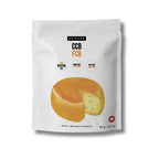 A white stand-up pouch of Epicure CCB dip mix featuring a graphic of a waxed cheese round, shown on a clean white background with a soft drop shadow.