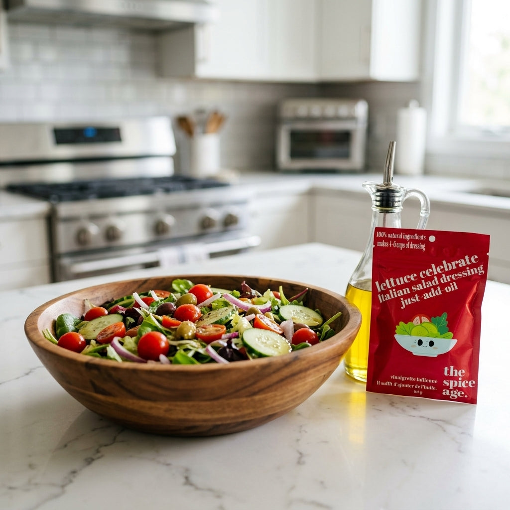 Dry spice blend for salad dressing — Prepared Salad Lifestyle