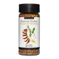 A bottle of Epicure Montreal Chicken (Poulet de Montréal) seasoning mix, 100 g (3.5 oz), featuring a white label with chicken and herb illustrations, on a white background.