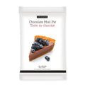 A pouch of Epicure Chocolate Mud Pie mix, featuring a graphic of a chocolate pie slice topped with berries on a white background.
