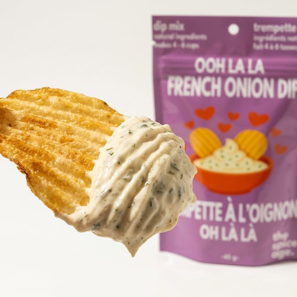 Gourmet dip mix seasoning pouch 