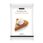 A package of Epicure Pumpkin Pie mix, featuring a clean white bag with a photo of a pumpkin pie slice on a plain white background.