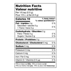 Nutrition facts label for A Spice Affair Aleppo Pepper