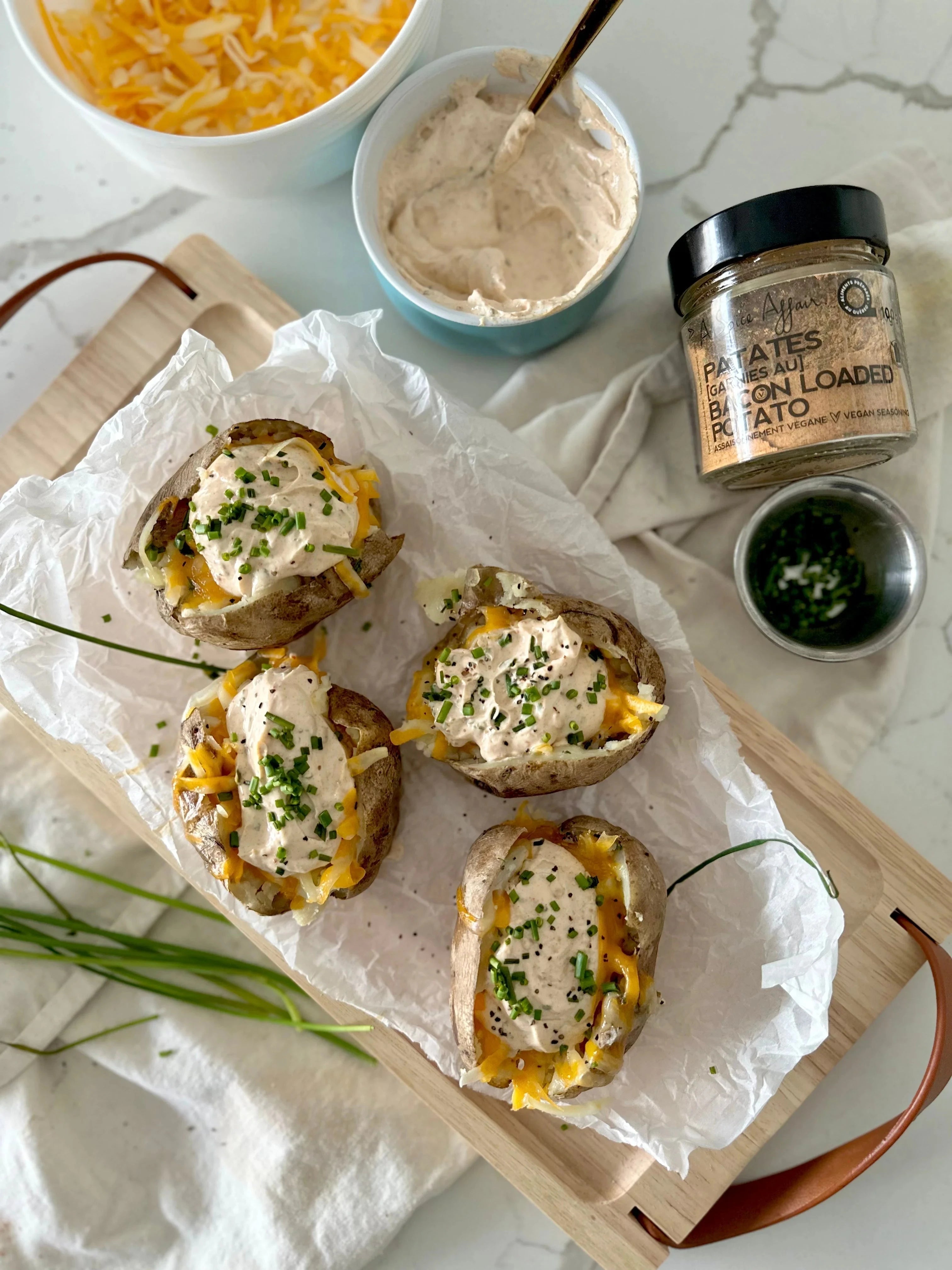 Bacon Loaded Potato Vegan Seasoning Herbs & Spice Blends A Spice Affair 