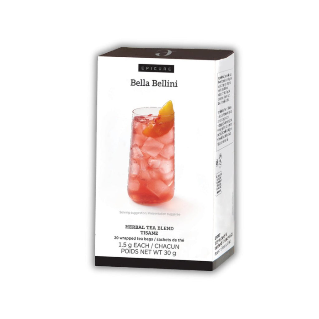 Bella Bellini Herbal Tea Blend - Sugar Free Caffeine Free Tisane - My Epicurean Kitchen