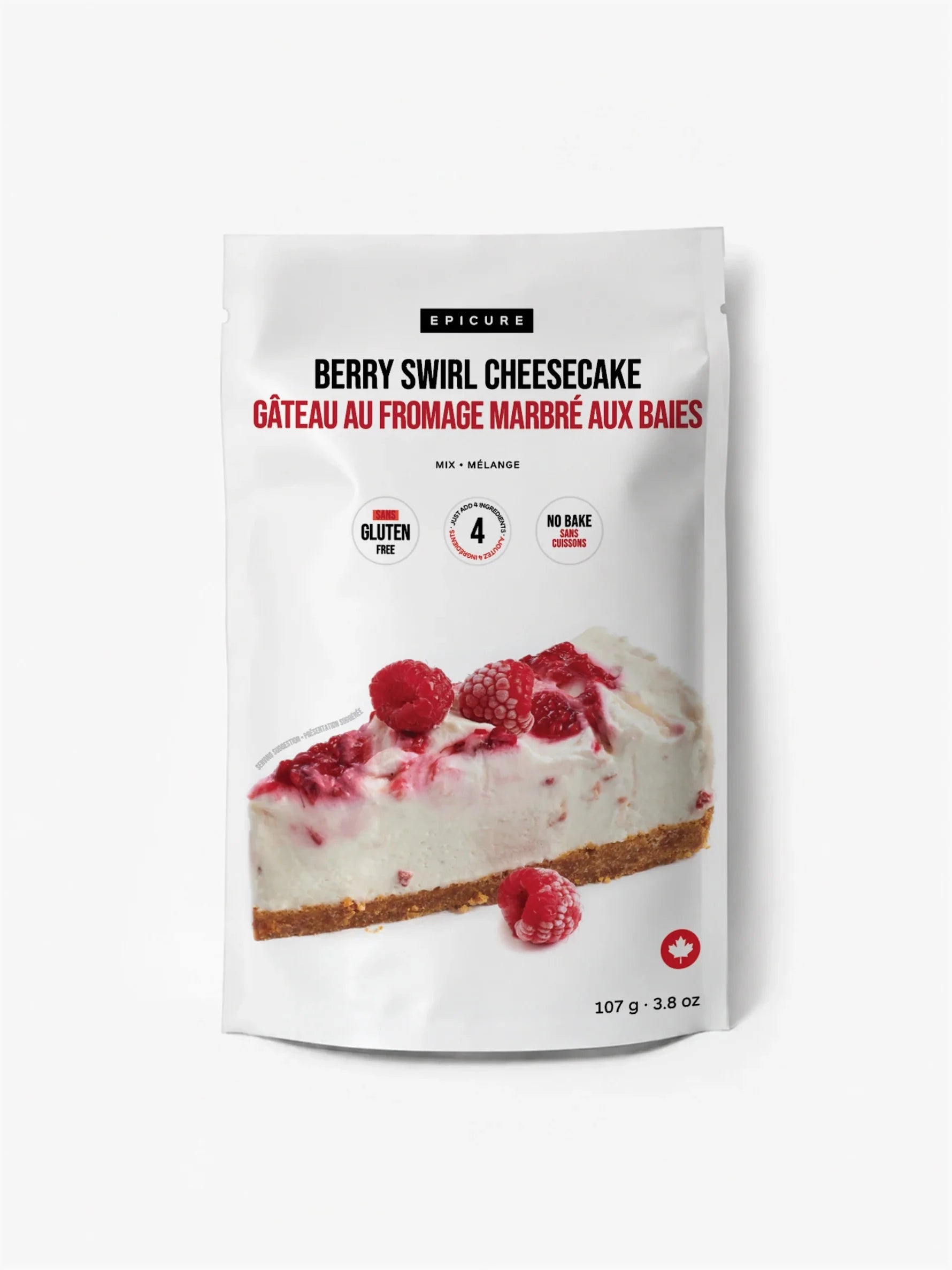 Berry Swirl No-Bake Cheesecake Mix Epicure 