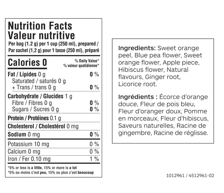 Blue Butterfly Herbal Tea Blend Epicure 