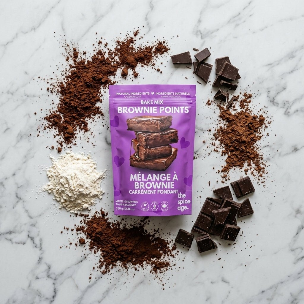 "Brownie Points" Gluten Free Bake Mix - Premium Cassava Flour - My Epicurean Kitchen