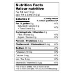 Nutrition facts for A Spice Affair Caesar's Kiss Vegan Dressing Seasoning