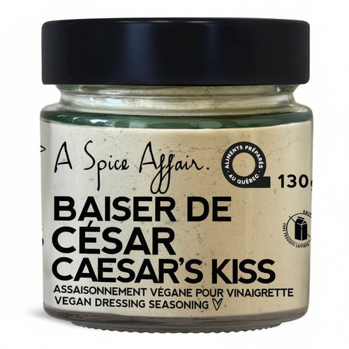 Caesar's Kiss Vegan Dressing Seasoning – Dairy-Free Caesar Blend - My Epicurean Kitchen