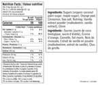 Nutrition facts for Candied Yams Seasoning Mix Epicure 