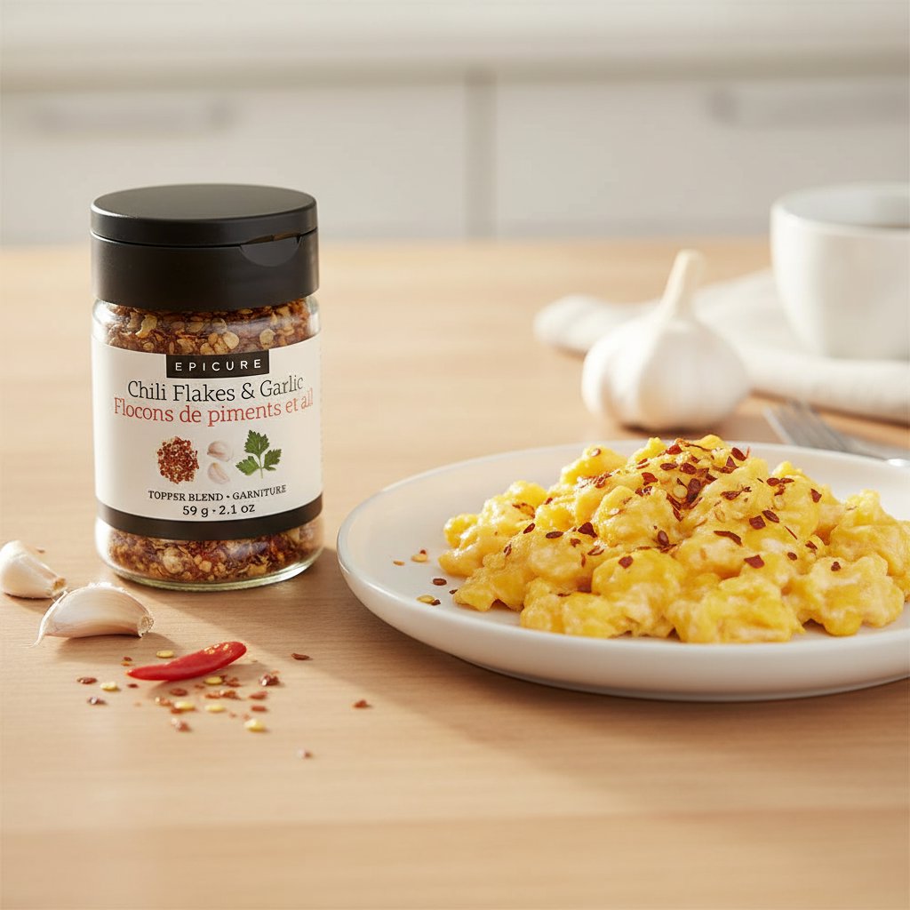Chili Flakes & Garlic Topper Epicure 