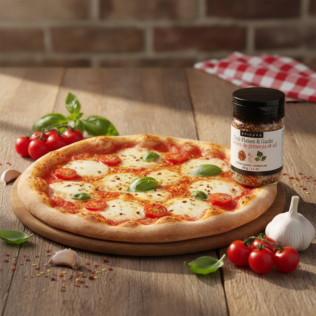 Chili Flakes & Garlic Topper Epicure 