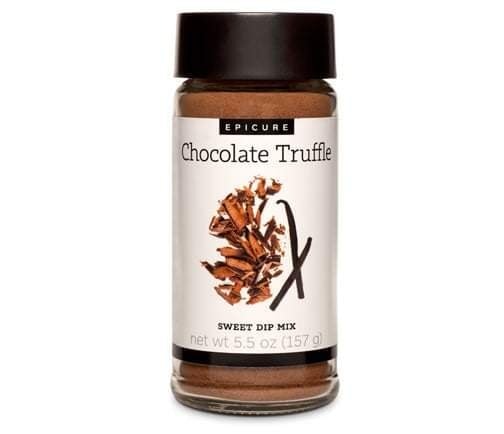 Chocolate Truffle Sweet Dip Mix - Gluten-Free, Nut-Free, Low Sugar - My Epicurean Kitchen