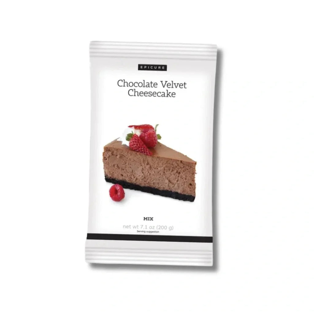 Chocolate Velvet Cheesecake Epicure 