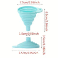 Collapsible Mini Funnel My Epicurean Kitchen 