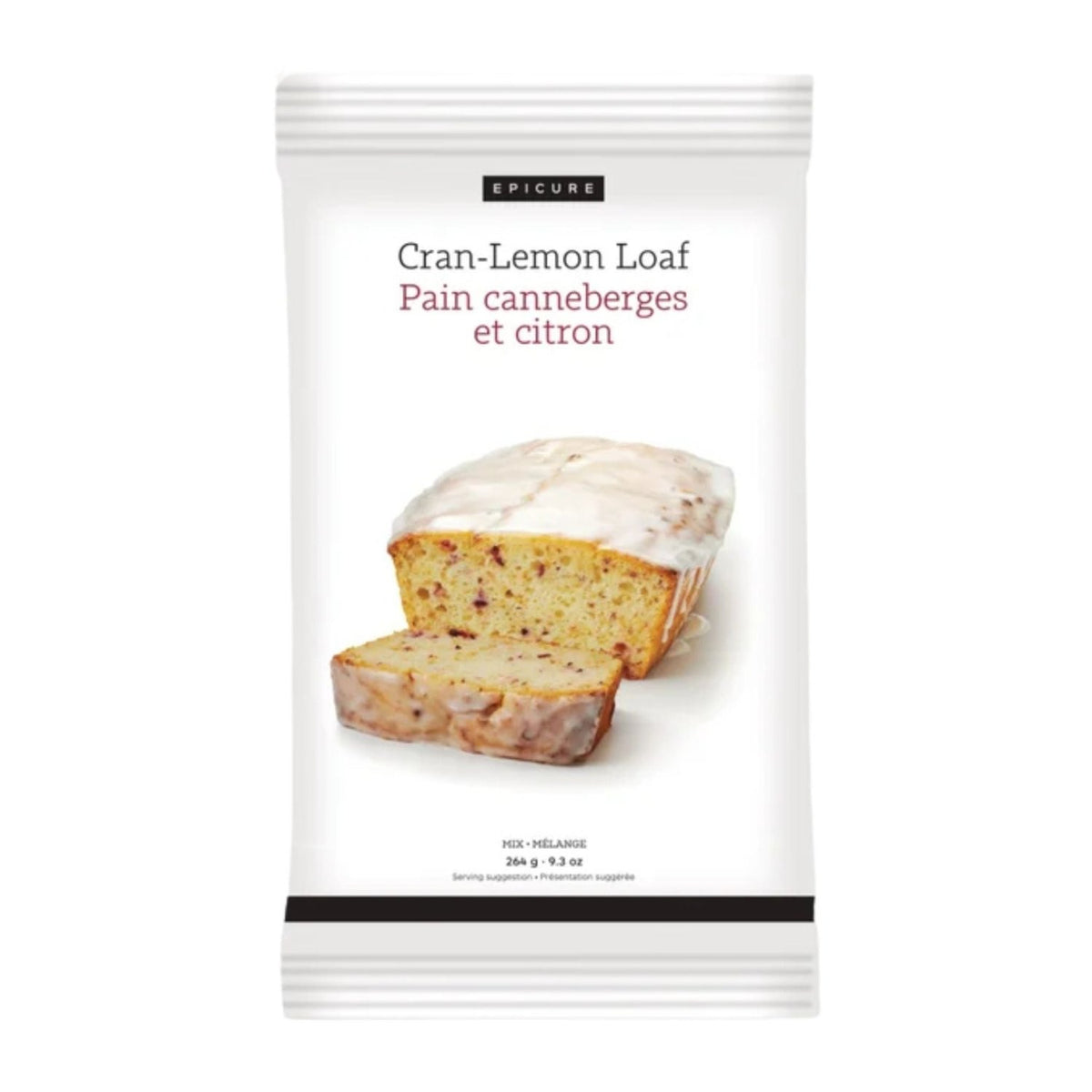 Cran Lemon Loaf Baking Mix - Gluten-Free, Organic Ingredients, Nut-Free - My Epicurean Kitchen