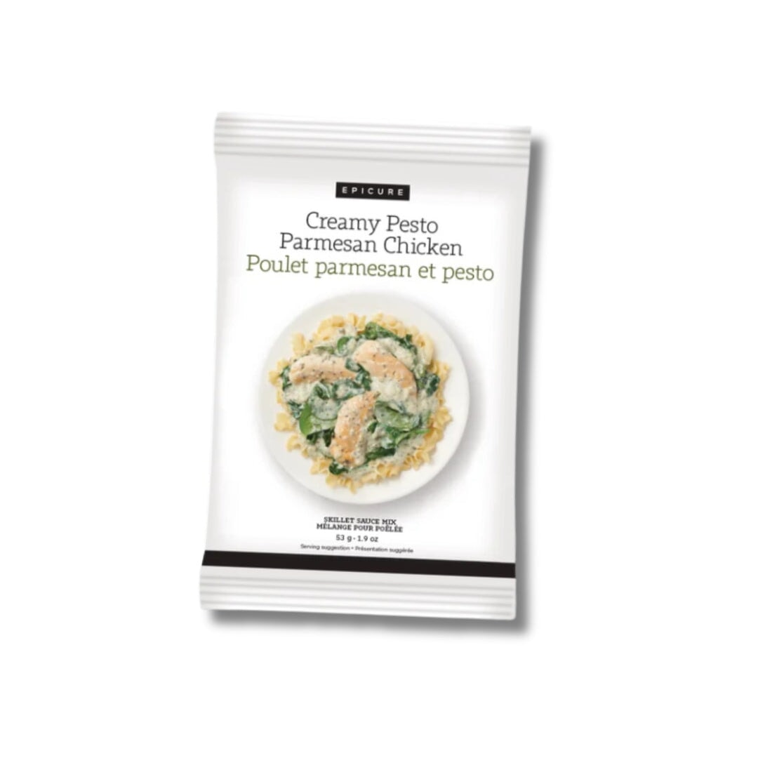Creamy Pesto Parmesan Chicken Skillet Sauce Mix Epicure 
