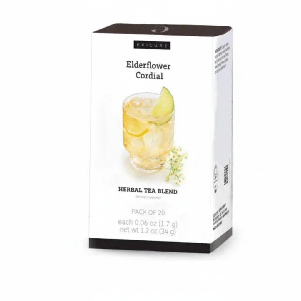 Elderflower Cordial Herbal Tea Blend – Caffeine-Free, Gluten-Free, Vegan - My Epicurean Kitchen