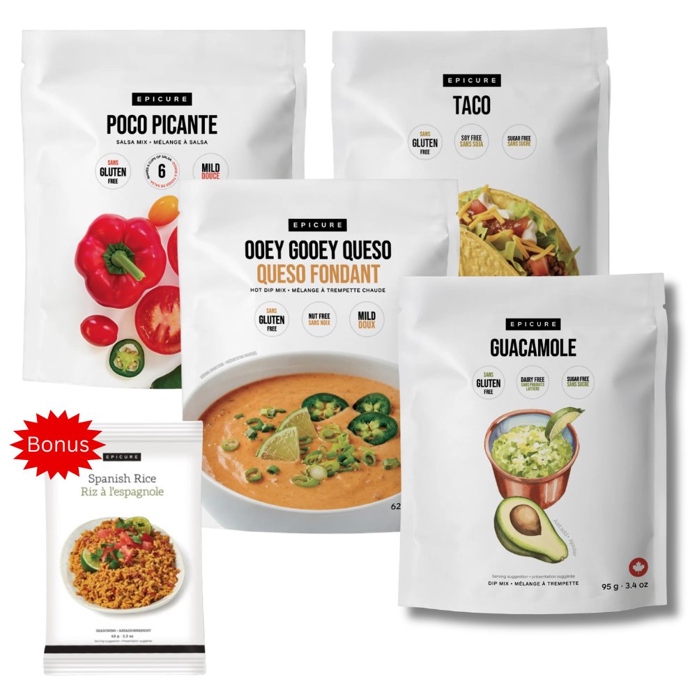Epicure Mexi-Bundle Herbs & Spice Blends My Epicurean Kitchen 