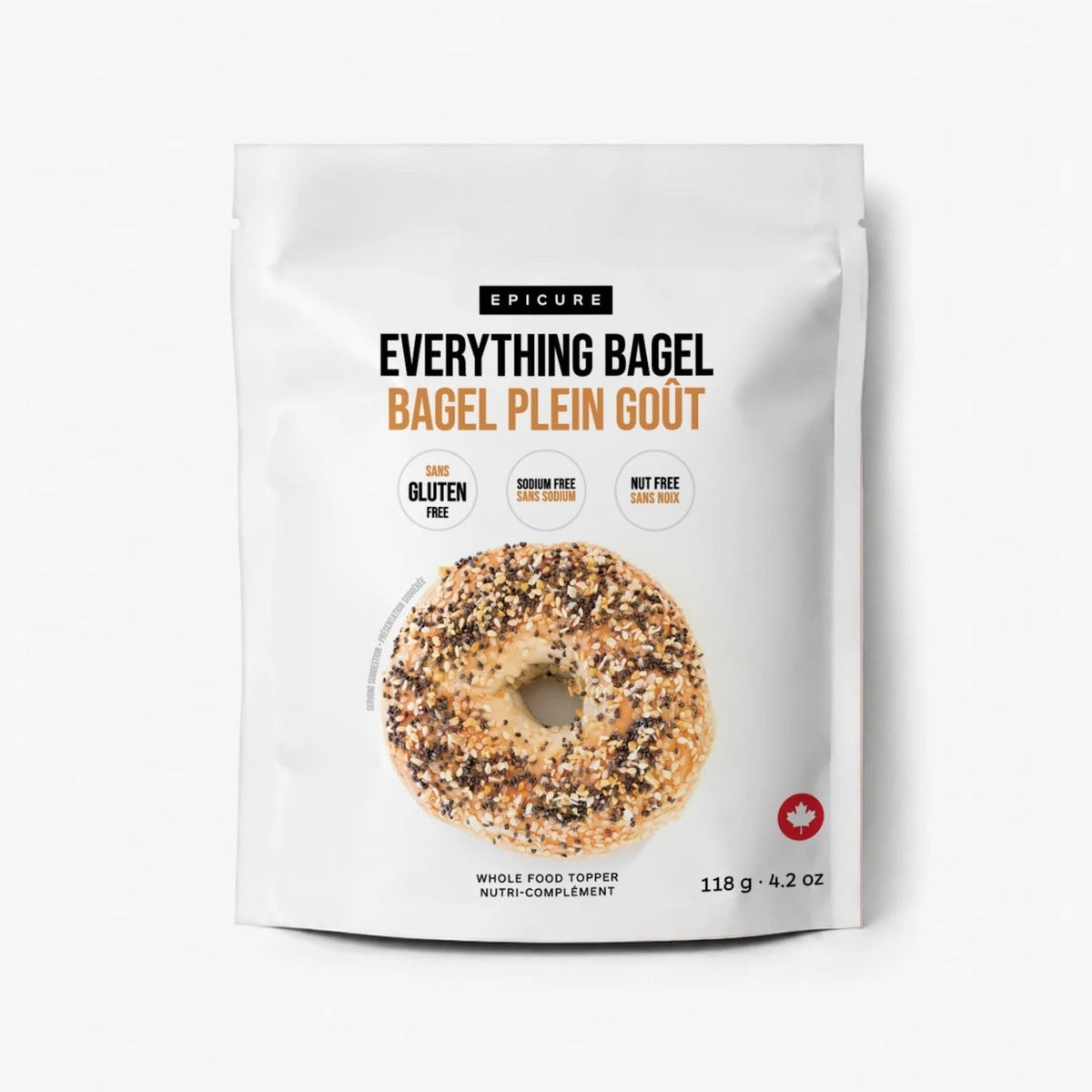Everything Bagel Whole Food Topper - Gluten-Free Vegan Seasoning - My Epicurean Kitchen