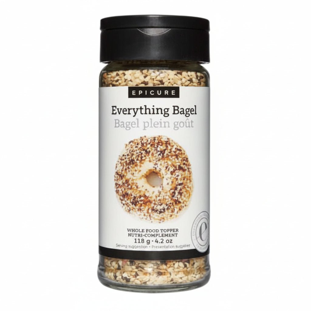 Everything Bagel Whole Food Topper - Gluten-Free Vegan Seasoning - My Epicurean Kitchen