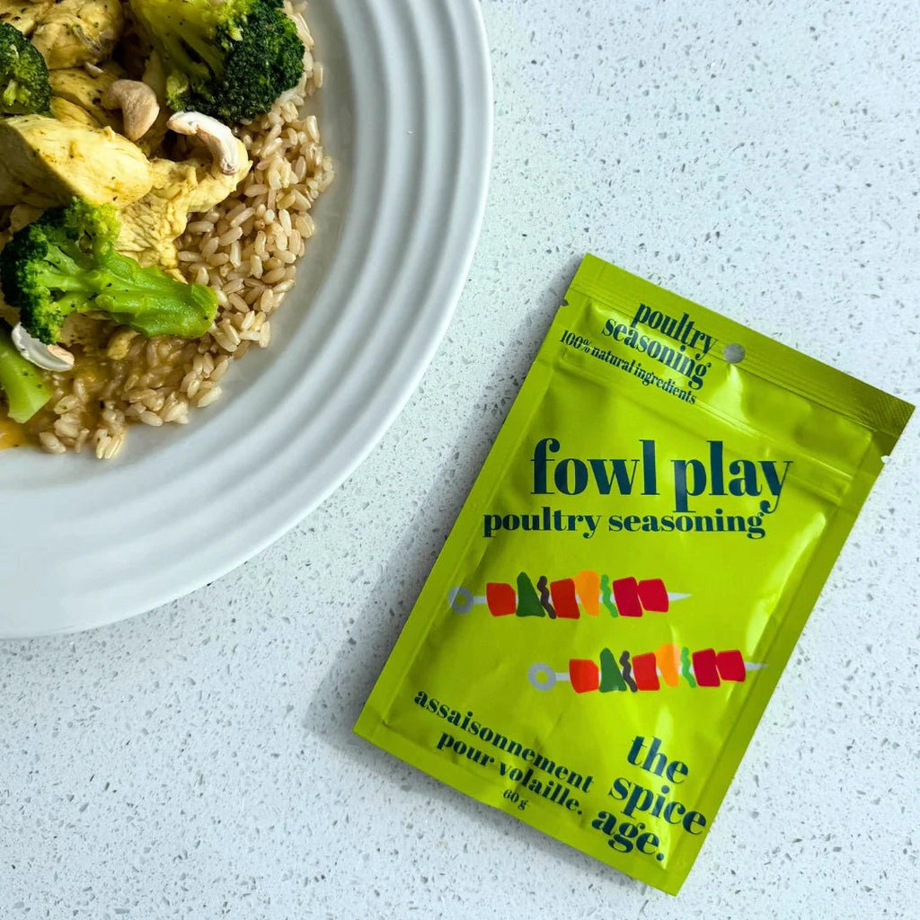 "Fowl Play" Chicken Seasoning – Clean Spice Blend for Poultry & Vegetables - My Epicurean Kitchen