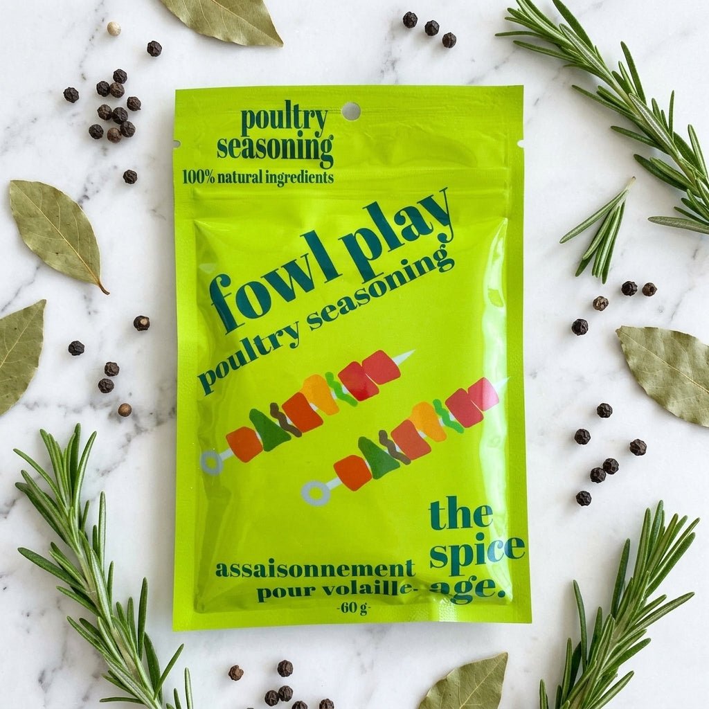 "Fowl Play" Chicken Seasoning – Clean Spice Blend for Poultry & Vegetables - My Epicurean Kitchen