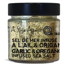 Garlic & Oregano Infused Sea Salt A Spice Affair 