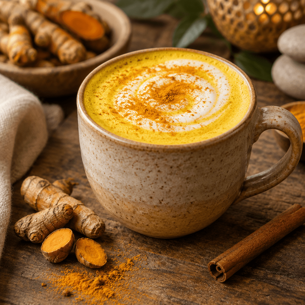Golden Booster Turmeric Latte Mix – Organic, Gluten-Free, Dairy-Free - My Epicurean Kitchen