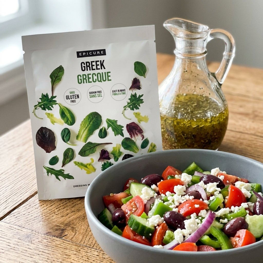 Greek Dressing Mix - Herb blend for restaurant-quality result - My Epicurean Kitchen