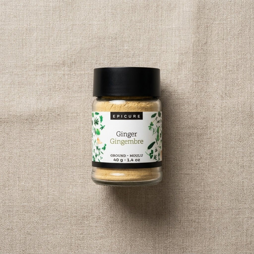 Ground Ginger Spice - Non-GMO, Vegan, Kosher - My Epicurean Kitchen