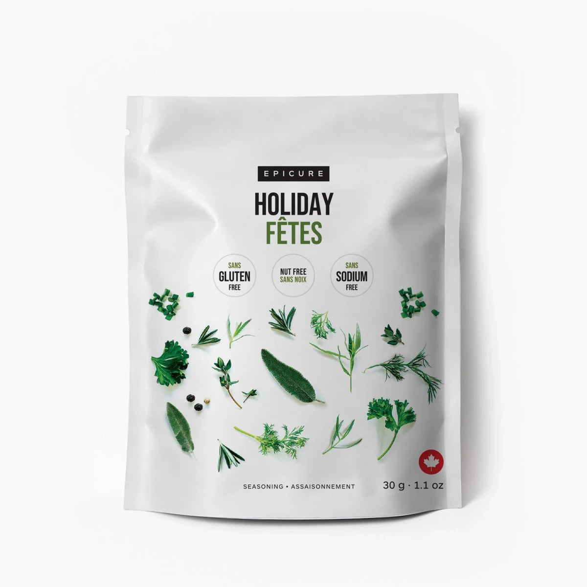 Holiday Seasoning Blend - Gluten-free Herb Mix for Poultry & Stuffing - My Epicurean Kitchen