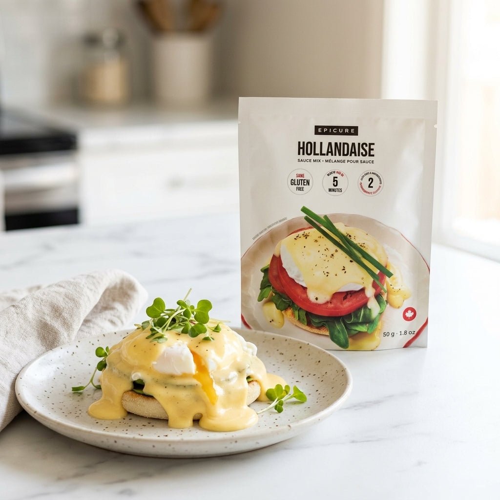 Hollandaise Sauce Mix - Easy Eggs Benedict, Asparagus Sauce - My Epicurean Kitchen