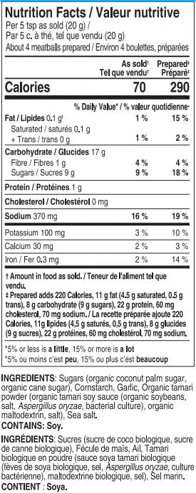 Honey Garlic Meatball Epicure 