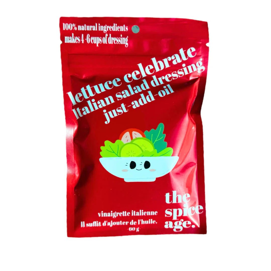 Italian Salad Dressing Blend "Lettuce Celebrate" — No Preservatives, Gluten Free - My Epicurean Kitchen