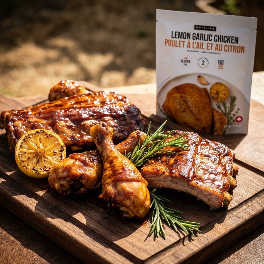 Lemon Garlic Chicken Seasoning – Canadian-Made Gluten-Free Spice Blend - My Epicurean Kitchen