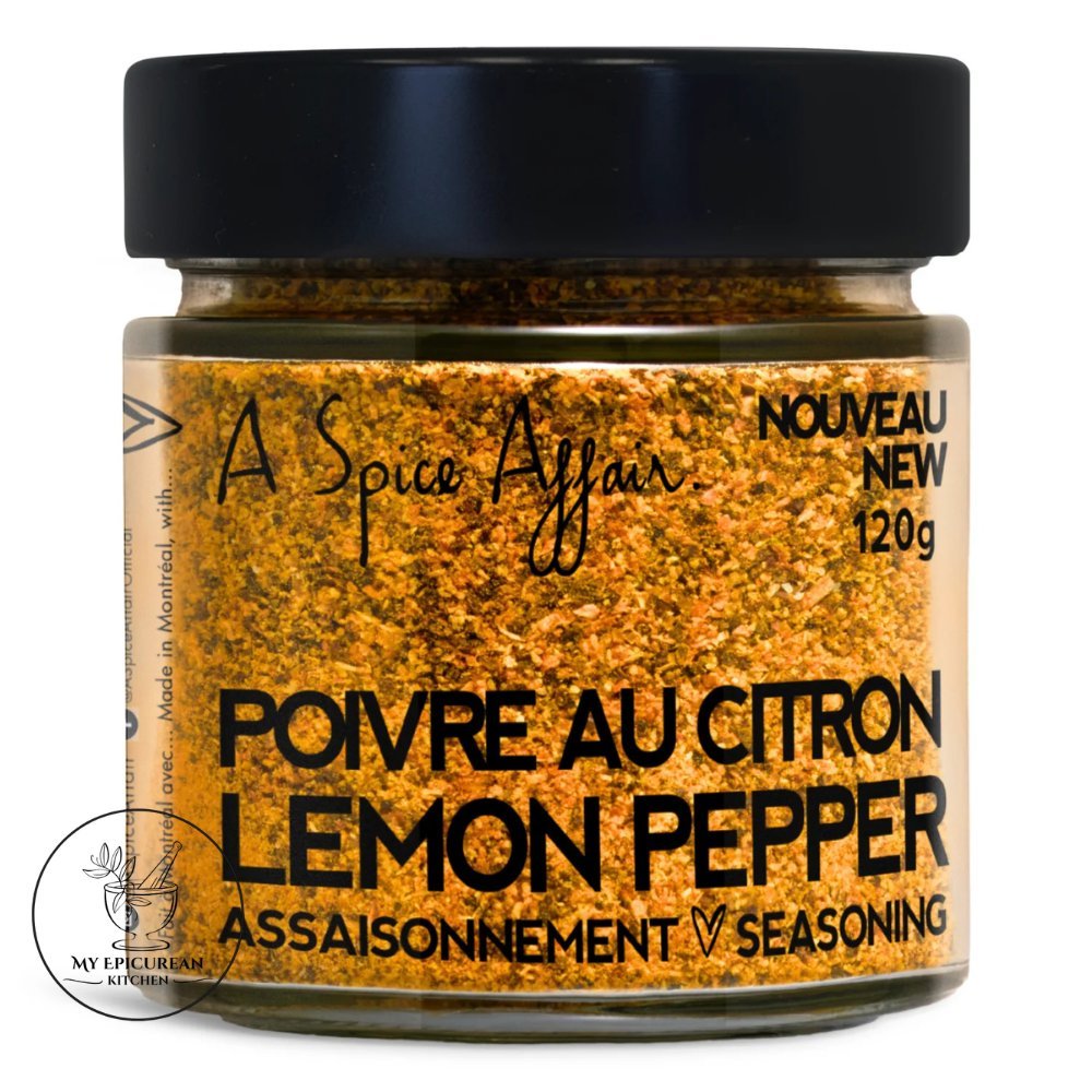 120g jar Lemon Pepper - A Spice Affair