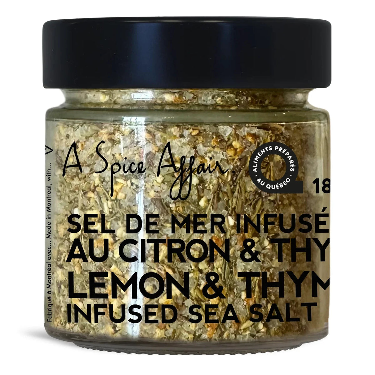 Lemon & Thyme Infused Sea Salt A Spice Affair 