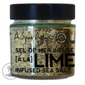 180g jar Lime-Infused Sea Salt - My Epicurean Kitchen