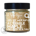 180g jar Maple-Infused Sea Salt - My Epicurean Kitchen
