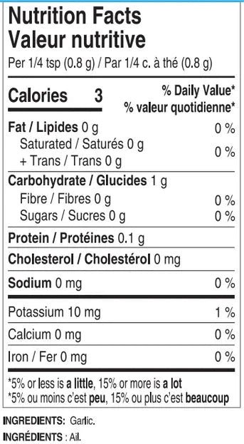 Minced Garlic Epicure 